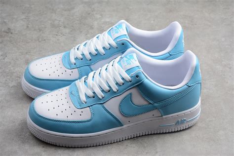 air force 1 low blue shoes